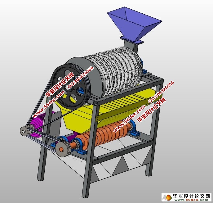 ּѹʽƿǻ(ũҵе)(CADͼ,SolidWorksά)