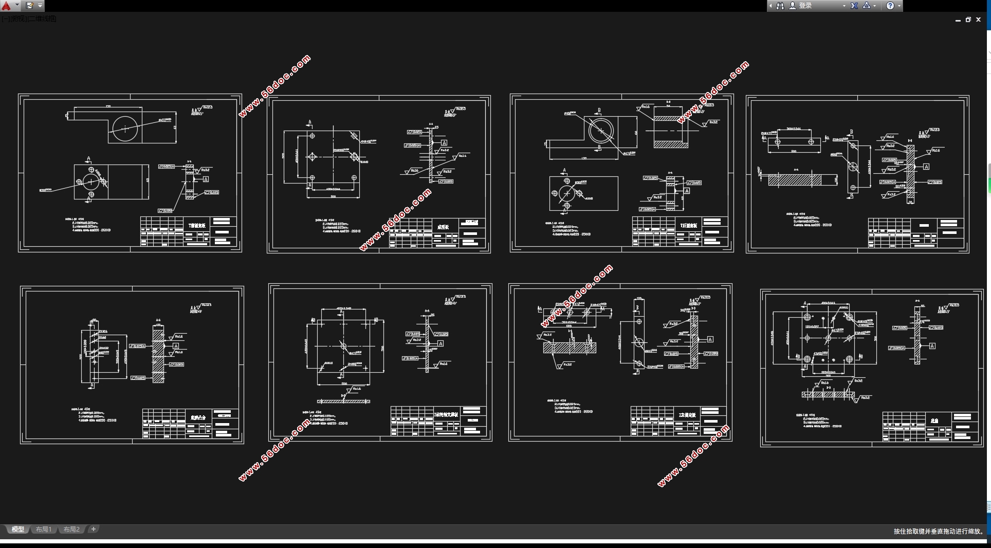 3D打印机传动系统设计(含CAD零件图装配图,SolidWorks三维图)