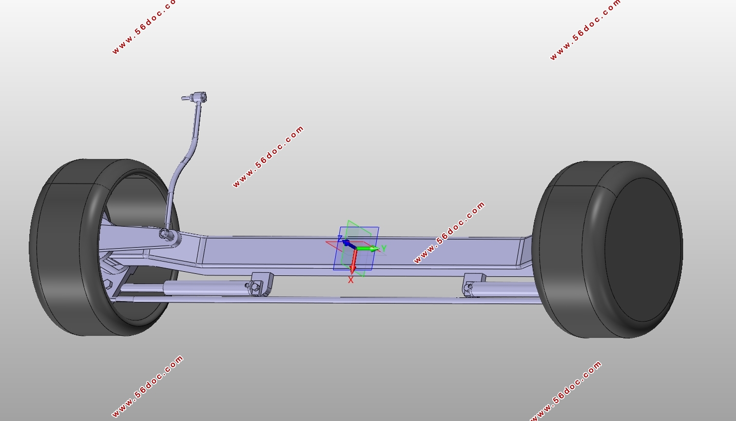 五轴汽车转向系统设计(含CAD图,SolidWorks三维图,CATIA三维图)