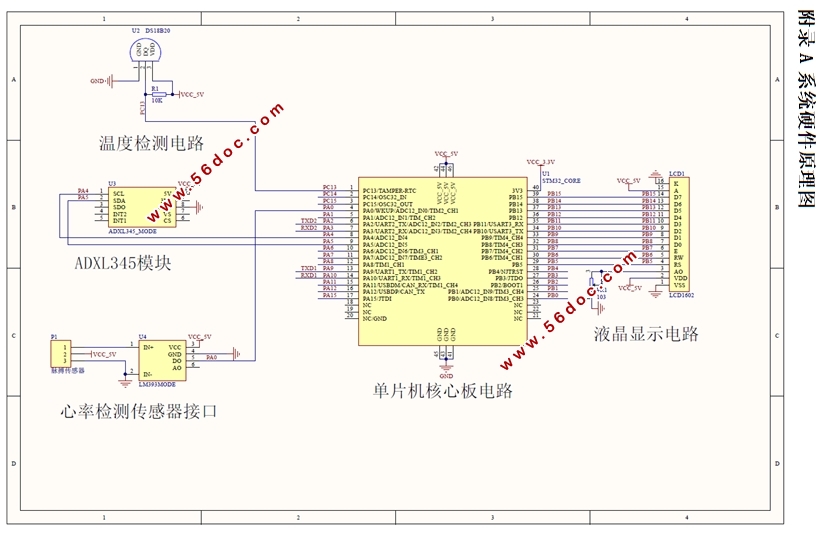 基于单片机STM32的健康运动监测系统设计