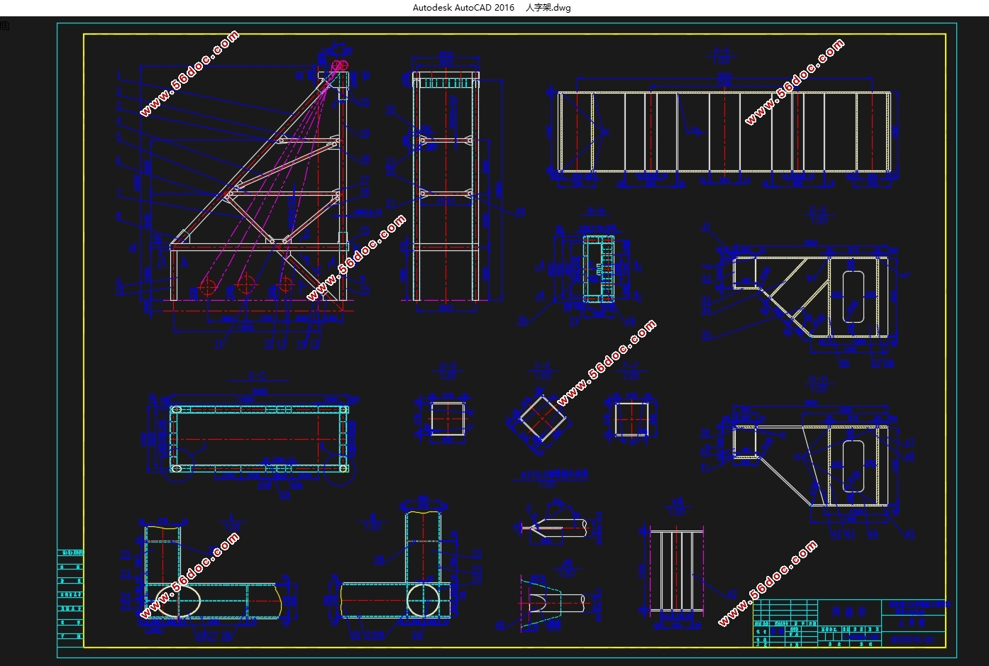 200Tػ弰ּܽṹ(CAD,SolidWorksάͼ)