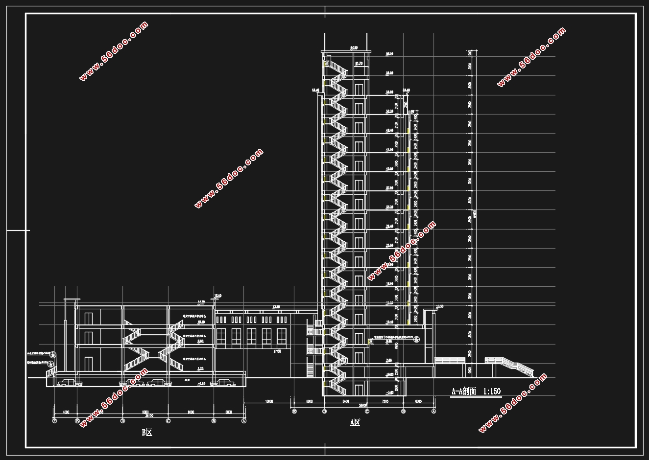 十四层某研发中心建筑给水排水工程设计(含CAD图)