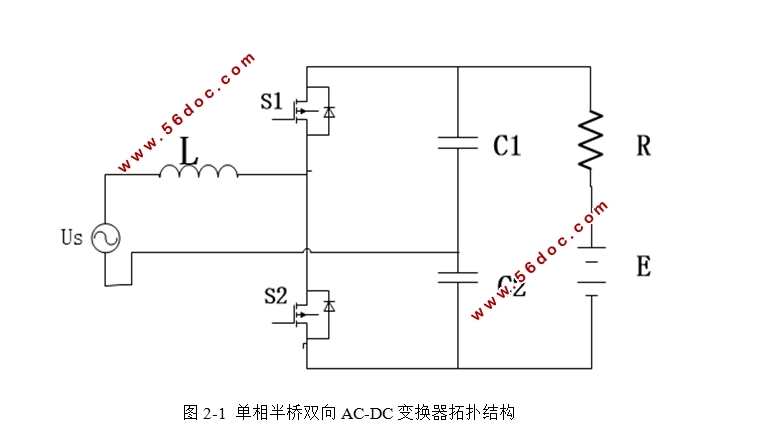 单相半桥双向AC-DC变换器控制方法研究