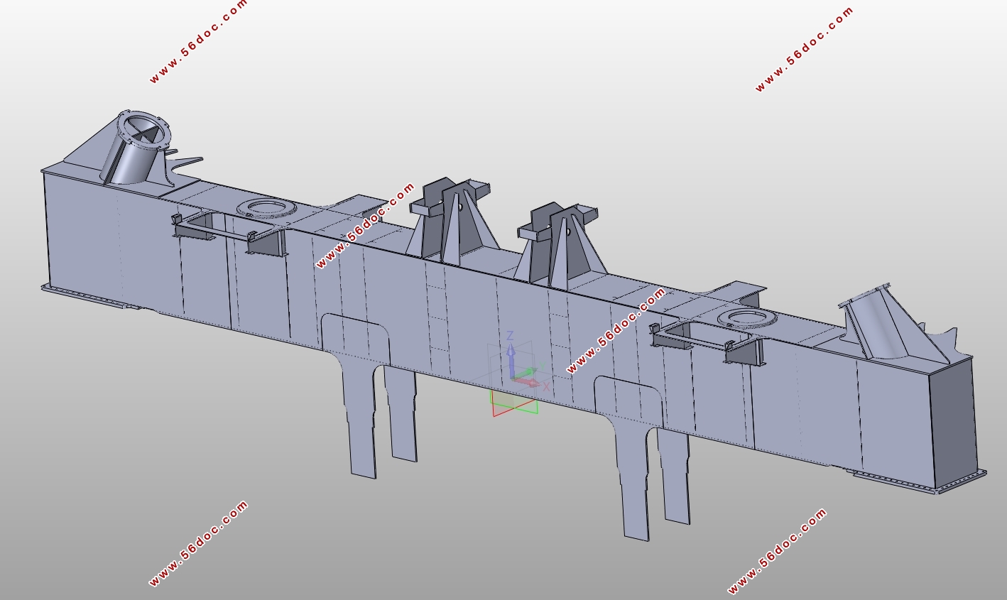1500t/hץж½Ϻ(CADͼ,SolidWorksάͼ)