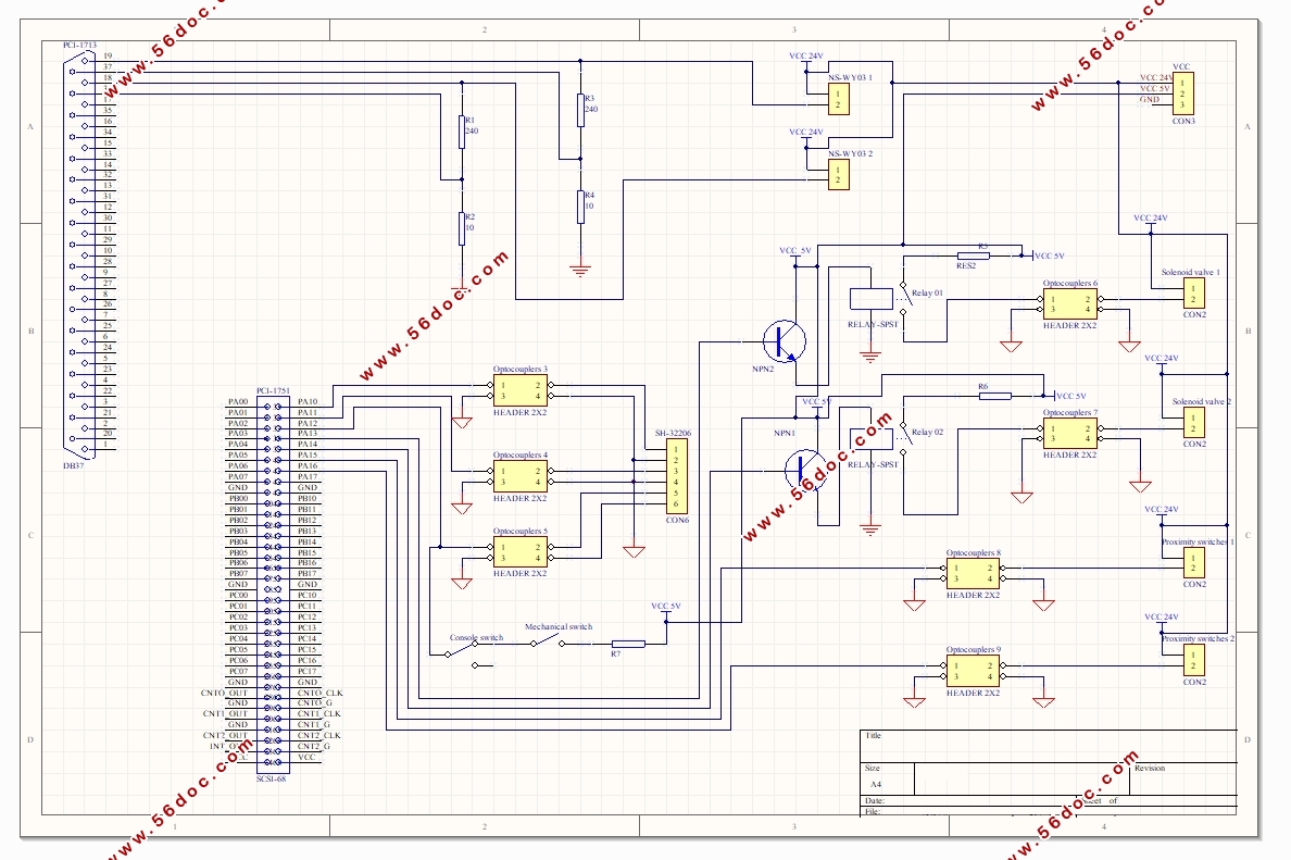 ST2-250��բ������������Ӳ�����(����·ԭ��ͼ,PCBͼ)