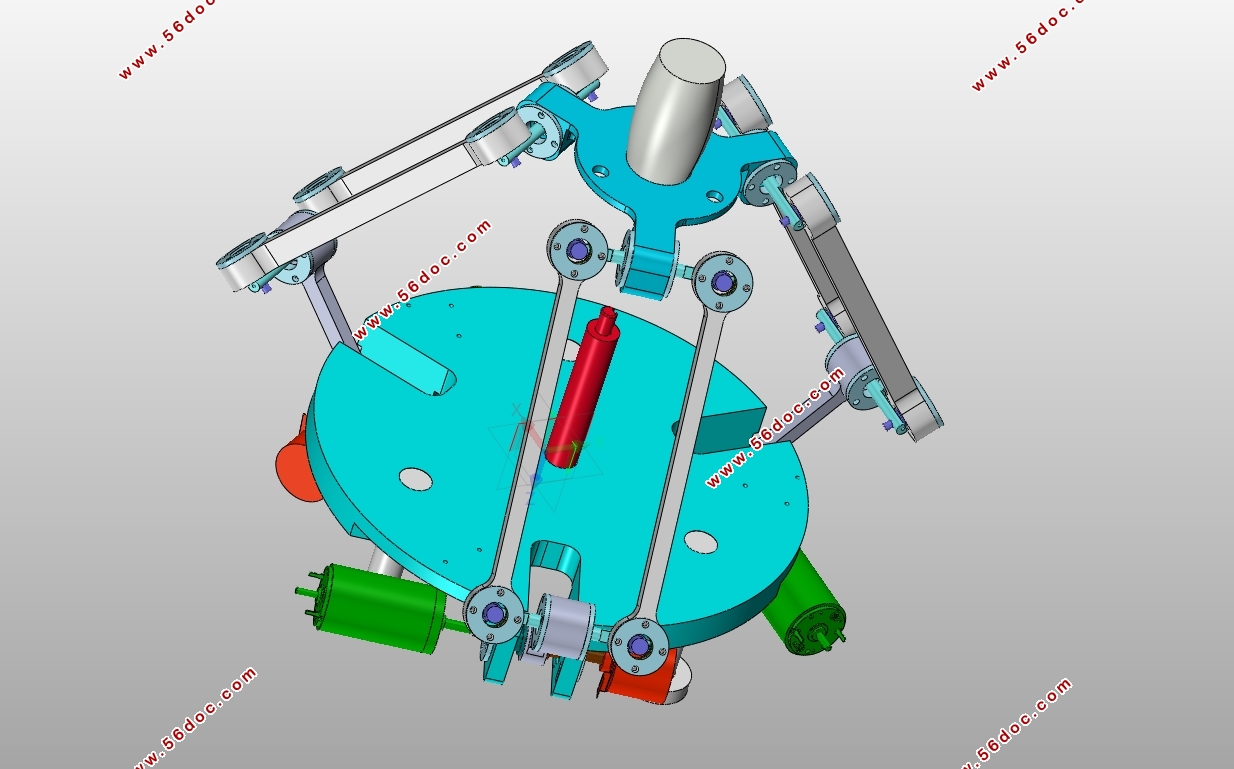 ����Delta�����Ĳ����ֿ������(��CADͼ,SolidWorks��άͼ)