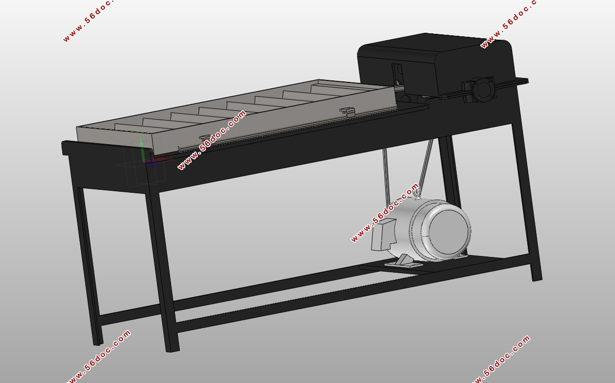 ��Ҷ�񶯳��λ��ṹ������ϵͳ���(��CADͼ,SolidWorks��άͼ)
