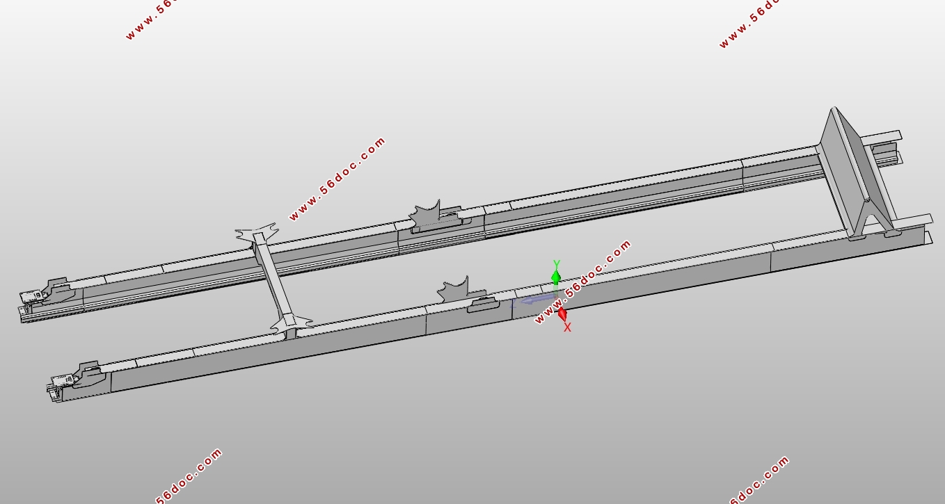 65T/56m��װ��װж�ź�������(��CADͼ,SolidWorks��άͼ)
