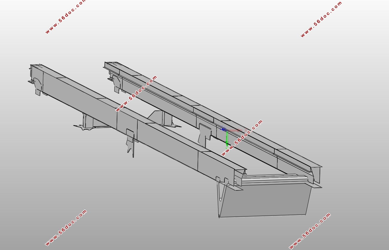 65T/56m��װ��װж�ź�������(��CADͼ,SolidWorks��άͼ)