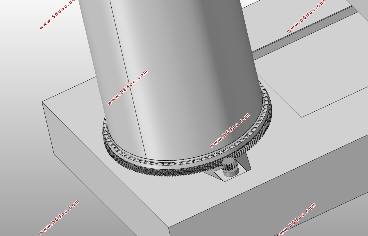 ���͸ۿ��������ػ���ת֧�г�Ȧ�ֳ�ʧЧ����(��SolidWorks��ά)