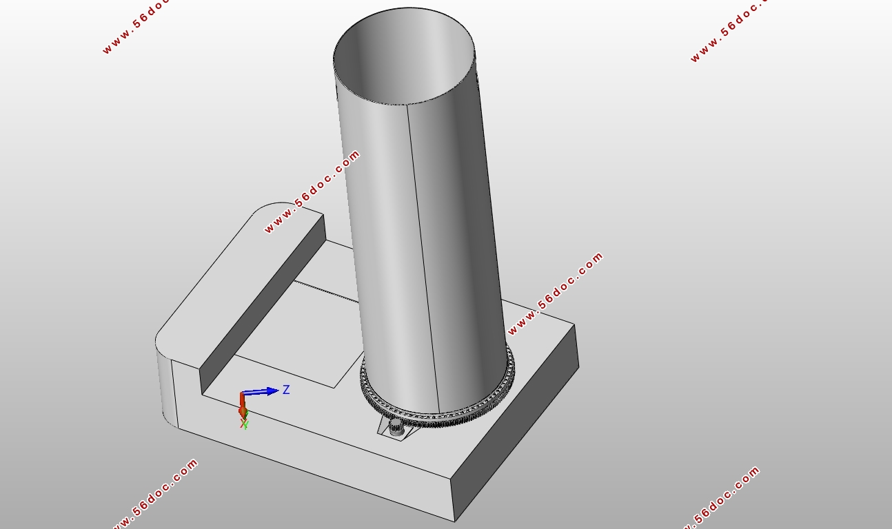 ���͸ۿ��������ػ���ת֧�г�Ȧ�ֳ�ʧЧ����(��SolidWorks��ά)